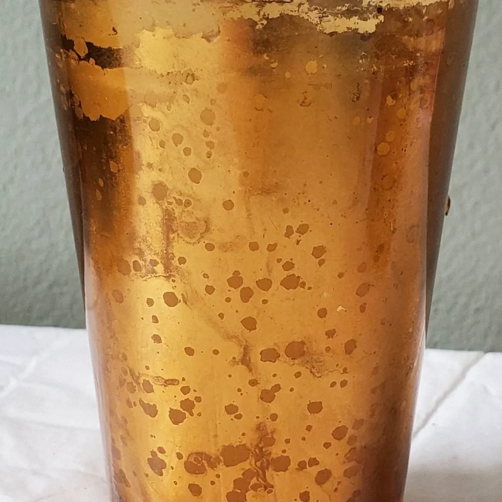 Gold Cross Charms Candle